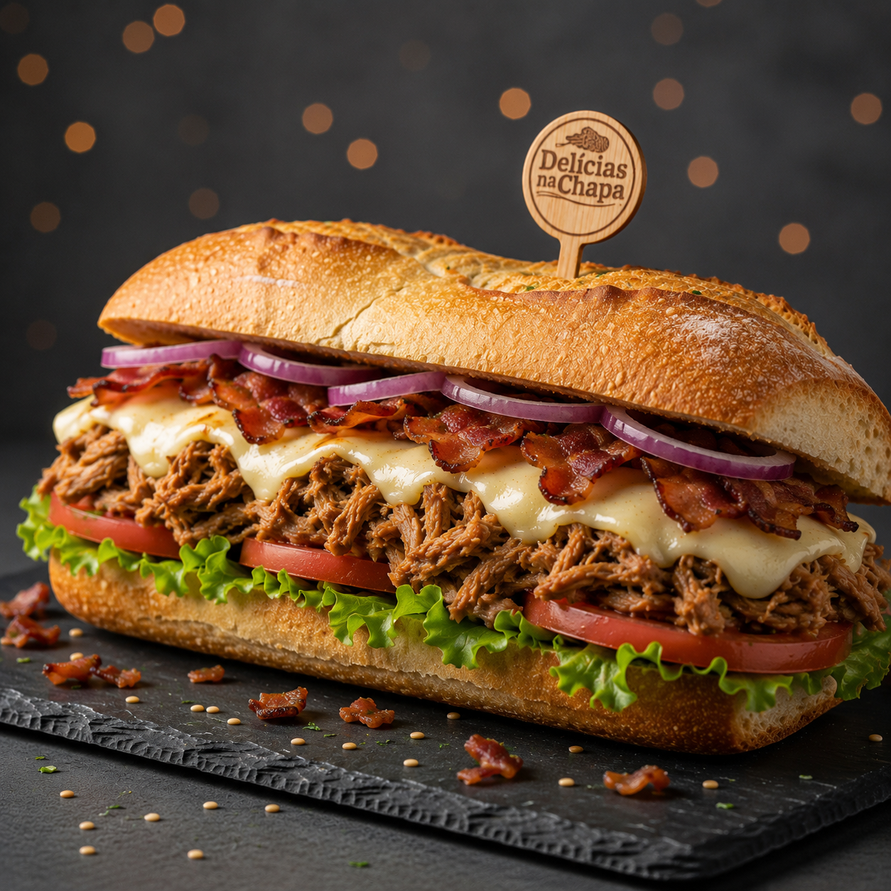 Baguete pernil 10cm