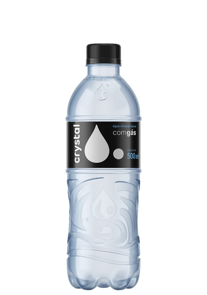 Água c/gás crystal 500ml